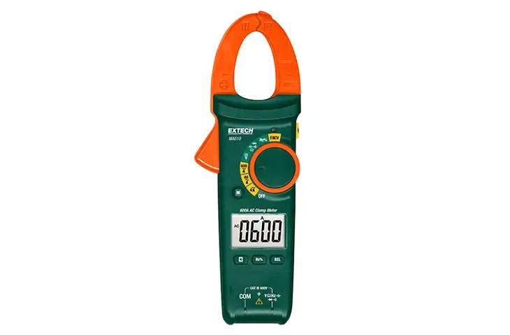 Extech Instruments Clamp Meter, 600A